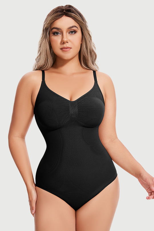 Shapewear Bodysuit Thong for Women Tummy Control Sculpting Seamless Body Shaper