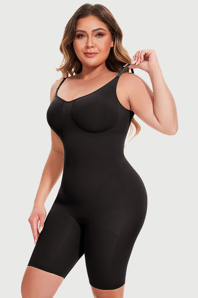 Full Body Shapewear Bodysuit Shorts for Women Tummy Control Seamless Sculpting Body Shaper