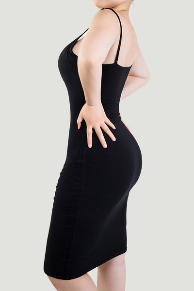 8 in 1  Lounge Sleeveless Backless Built-In Shapewear Dress