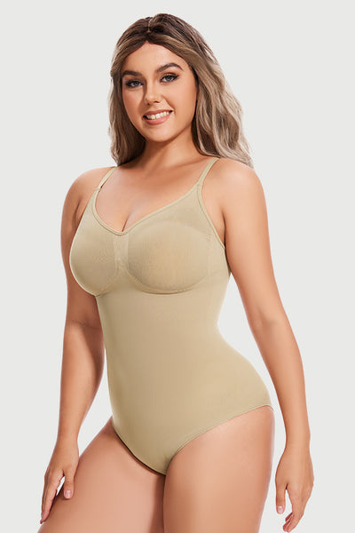 Shapewear Bodysuit Thong for Women Tummy Control Sculpting Seamless Body Shaper