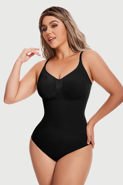 Shapewear Bodysuit Thong for Women Tummy Control Sculpting Seamless Body Shaper