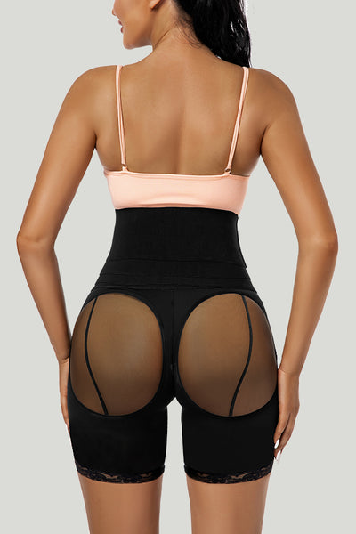 2 in 1 pants Detachable Bandage Wrap Waist Trainer With Butt Lifter