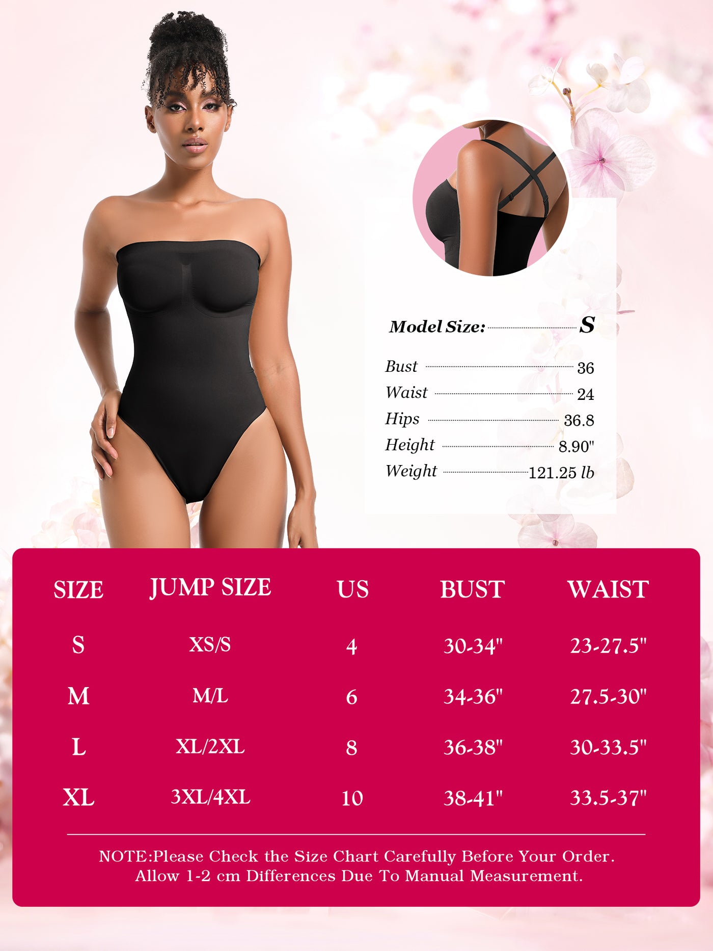 Strapless Shortie Bodysuit Seamless Sculpt Shapewear Tummy Control Body Shaper with Removable Straps