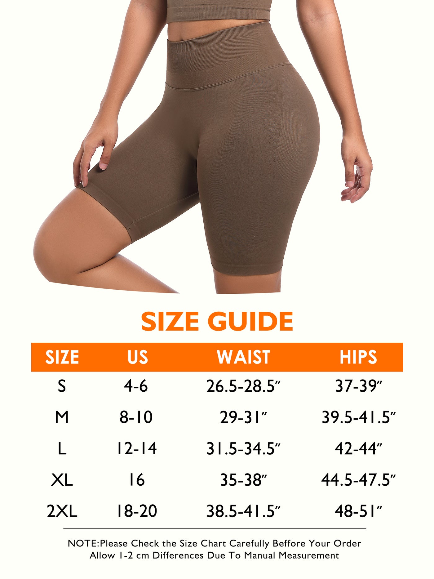 Atbuty Shapewear Leggings Tummy Control Contour Nylon High Waisted Shapewear Thigh Slimming Body Shaper