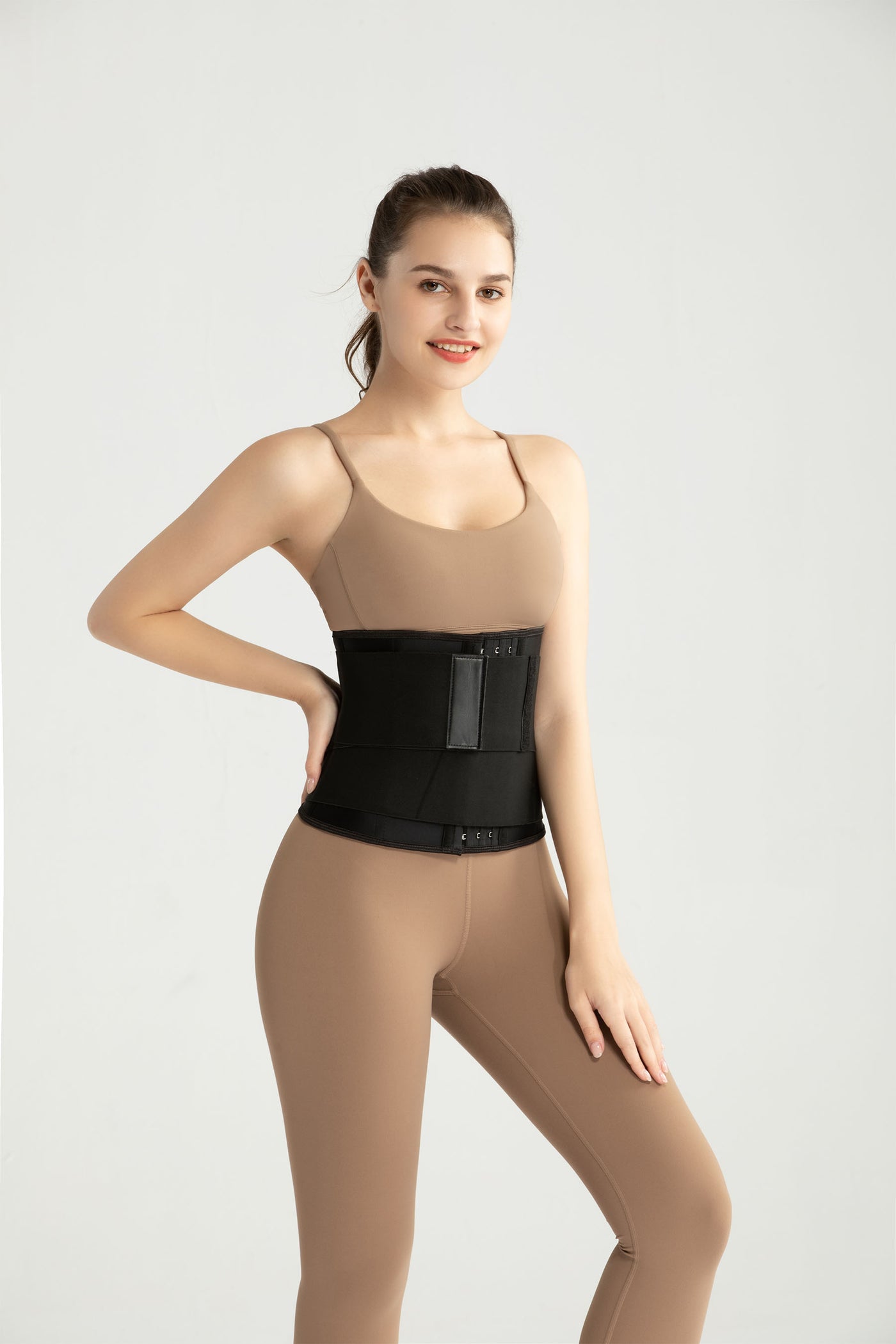 9 Inches Latex Waist Trainer with Waist Wrap